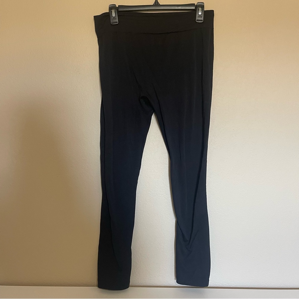 Time and Tru Black Knit Leggings